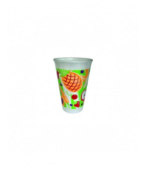 PQ. 25 VASO FOAM FRUIT 16OZ/500CC