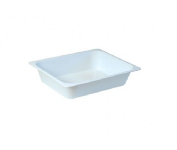 CAJA/BANDEJA PLASTICA 50X30X8 BLANCA