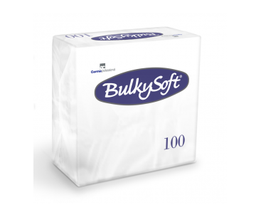 PQ. 100 SERVILLETA 40X40 BLANCA TISSUE 1/8
