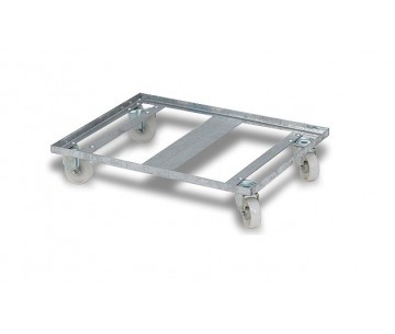 CARRO METALICO CINCADO 800X600X150 + RUEDAS