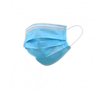 PQ. 50 MASCARILLA QUIRURGICA 3 CAPAS AZUL