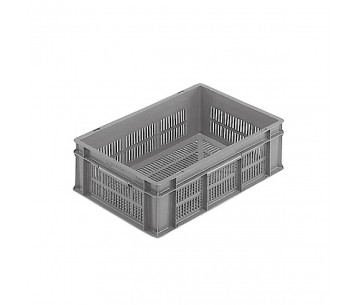 CAJA PLASTICO 87LTS GRIS 800X600X235mm
