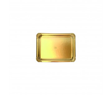 PQ.100 BANDEJA CARTON "ORO" Nº05 16X22