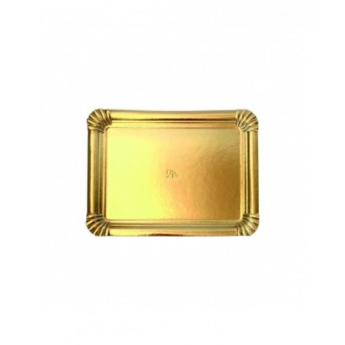 PQ.100 BANDEJA CARTON "ORO" Nº10 25X34