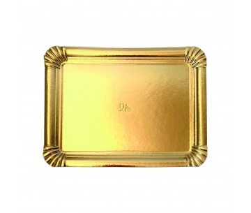 PQ.50 BANDEJA CARTON "ORO"  Nº13 34X42