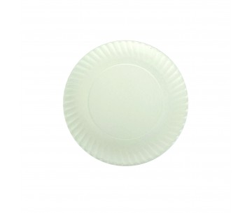PQ.100 PLATO CARTON BLANCO 27CMS