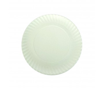 PQ.50 PLATO CARTON BLANCO 32CMS