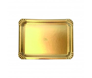 PQ.50 BANDEJA CARTON "ORO"  Nº12 31X38