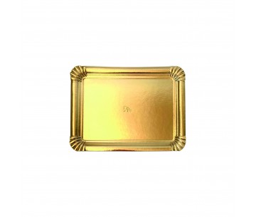 PQ.100 BANDEJA CARTON "ORO" Nº04 14X21