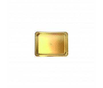 PQ.100 BANDEJA CARTON "ORO" Nº04 14X21 2