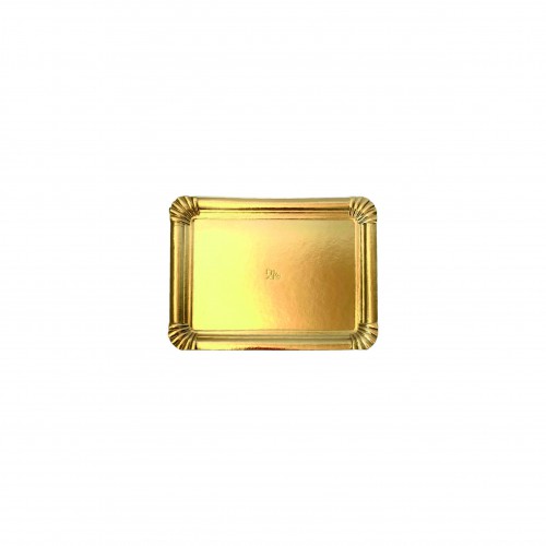 PQ.100 BANDEJA CARTON "ORO" Nº04 14X21