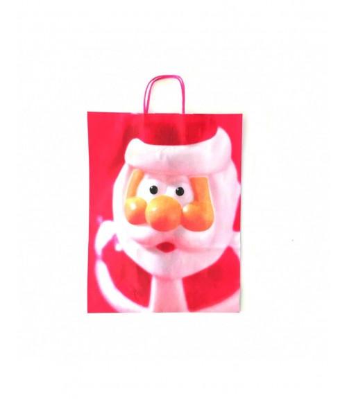 BOLSA PAPEL ASA RISADA 32X14X42 NIKOLAUS