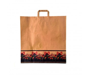 BOLSA PAPEL ASA PLANA 46X48X14 LAZITOS