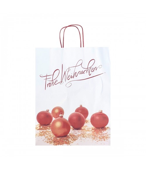 BOLSA PAPEL ASA RIZADA 32X14X42 WEIHNASUGEN