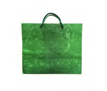 BOLSA PAPEL VERDE ASA CORDON 44X37X10