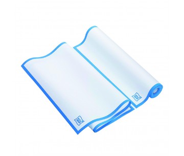 ROLLO 10 PAÑOS 40x64 BLANCO C/AZUL