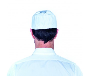 GORRO COCINA BARMAN REJILLA BLANCO