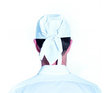 GORRO COCINA PIRATA BLANCO