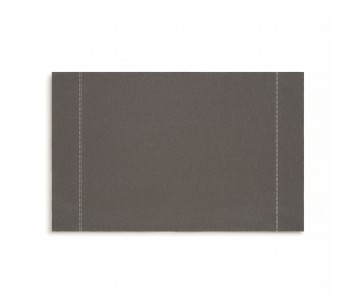 PQ. 12 MANTELES INDIV. 32X45 NEGRO