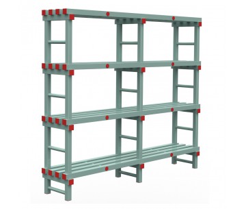 ESTANTERIA PLASTICO 2000X500X1850 MMS 5N-S20