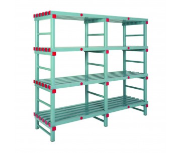 ESTANTERIA PLASTICO 1000X500X1750 MMS 4N-S20
