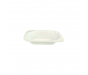 PQ.100 BANDEJA OVALADA BLANCA 170x92x37