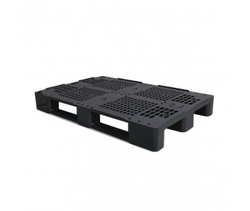 PALET PLASTICO 800X1200X150  REJADO  C1E-4R NEGRO
