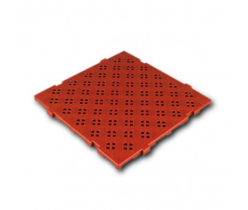 LOSETA PLASTICO PARDO 500X500X50MM