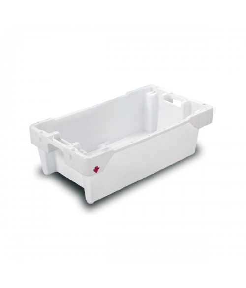 CAJA PLASTICO 800X450X270mm 60LTS BLANCO