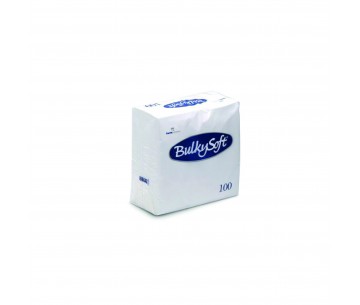 PQ. 100 SERV.40X40 TISSUE 2/C BLANCO 1/4