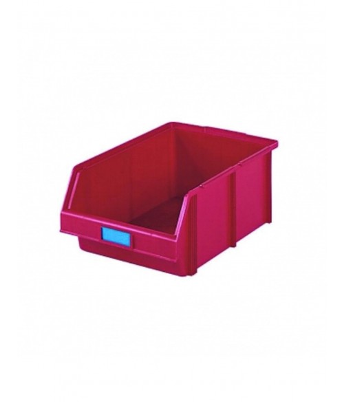 BAC ALMACEN ALFA3 235X144X116mm ROJO