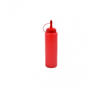 DISPENSADOR SALSAS 240ML ROJO