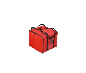 BOLSA TERMICA ROJA 55X55X22 TRANSP.PIZZA GRANDE