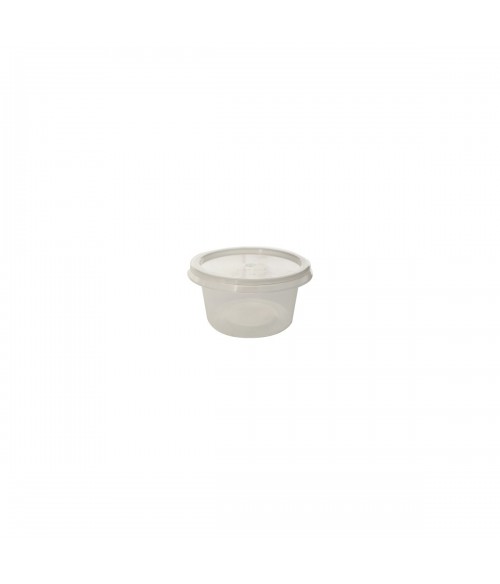PQ. 100 TARRINA+TAPA PP REDONDA T4 100CC MICRO