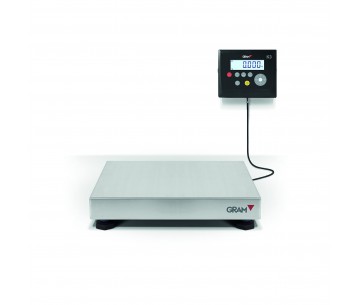 BALANZA INDUSTRIAL+VISOR K3-F2 500X400MM 150kls/20grs