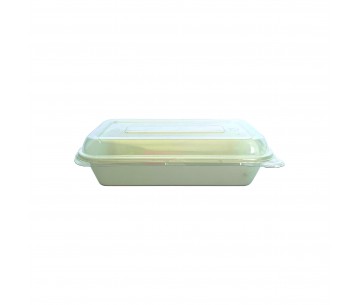 PQ. 50 TARRINA RECTANGULAR CAÑA 720ML