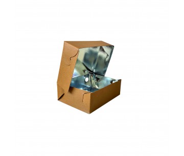 PQ.180 +/- CAJA KRAFT+ALUMINIO 23X12X5 T22