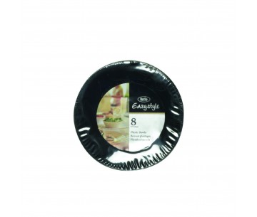 PQ. 8 BOWLS PLASTICO 360 CC NEGRO