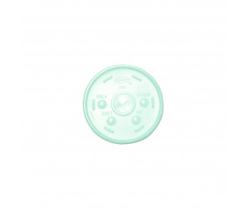 PQ. 100 TAPAS VASO 20LX16H /12LX16 TRANSPARENTE