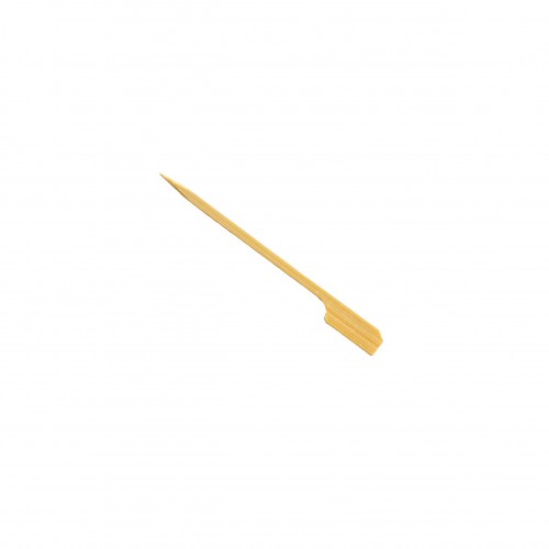 PQ.200 BROCHETA PLANA MADERA 90MM