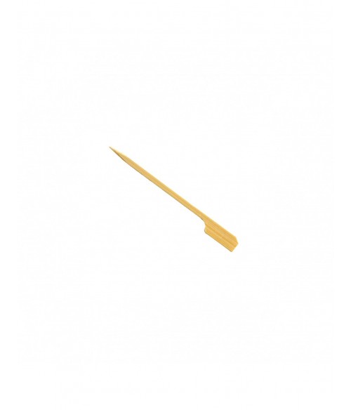 PQ.200 BROCHETA PLANA MADERA 90MM
