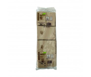 PQ. 400 SERVILLETA KRAFT 17X17 1/C