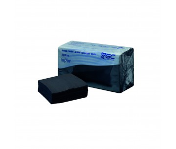 PQ. 100 SERVILLETA 20X20 2C PP NEGRO