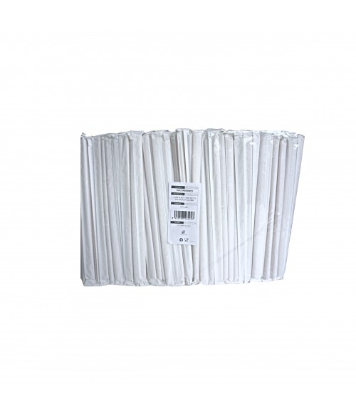 PQ.250 CAÑITA ENFUND. FIBRA VEGETAL RECTA Ø6X200mm