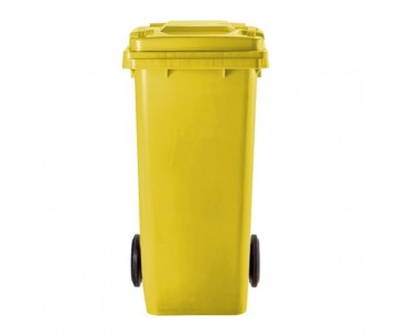 BASURERO 120 LTS AMARILLO