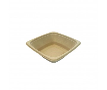 PQ.75 ENSALADERA CUADRADA BAGASSE 500CC