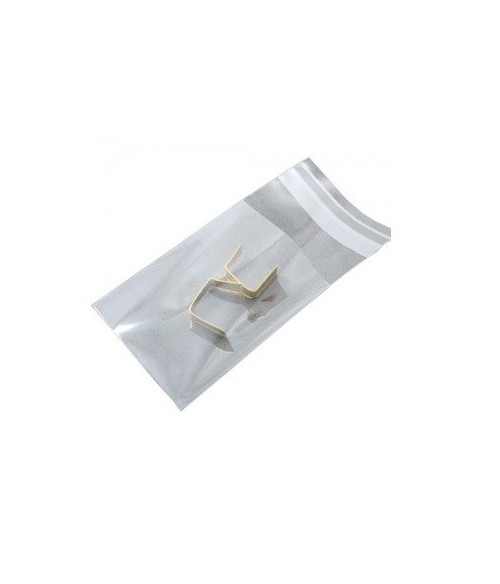 CJ. 1000 BOLSA PP SOLAPA ADHESIVA 30X40