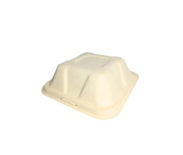 PQ. 50 PORTAHAMBURGER FIBRA BIO 14CM IP6