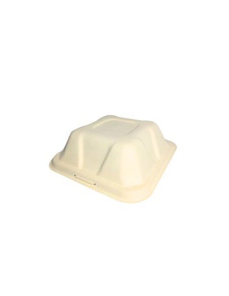 PQ. 50 PORTAHAMBURGER FIBRA BIO 14CM IP6