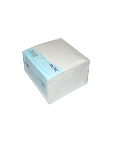 PQ.100 SERVILLETA 40X40 BLANCA TISSUE 1/4